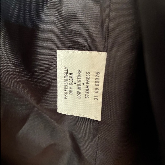 Vintage Women’s Pendleton White/Black Double Breasted Wool Blazer, pockets, 8 - Picture 5 of 13